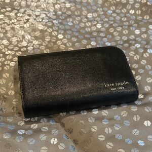 NWOT Kate Spade Black Leather Wallet